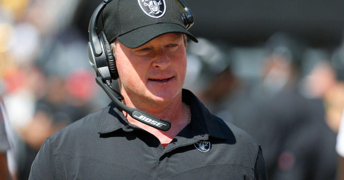 Jon Gruden resigns as head coach of Las Vegas Raiders following reports of offensive emails – CBS News