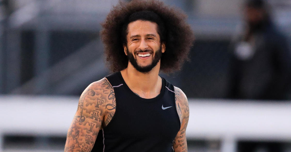 Colin Kaepernick says he's still training 5-6 days a week in hopes of NFL comeback