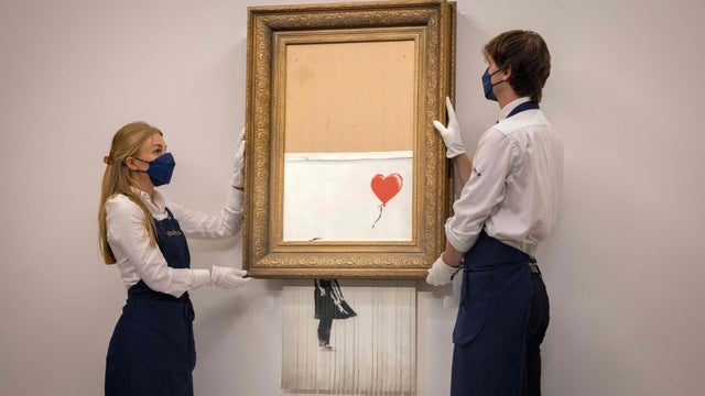 BRITAIN-ART-BANKSY-AUCTION 
