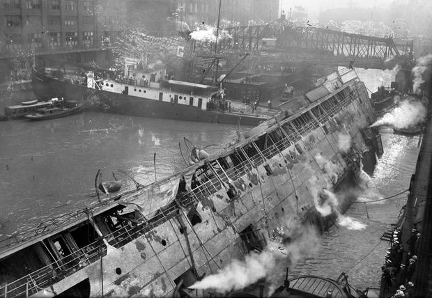 Rare Eastland disaster photos discovered in newspaper's basement 
