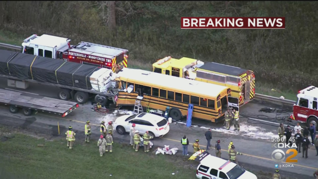 i-79 muddy creek township school bus crash butler county 