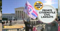 Supreme Court justices hear oral arguments over restrictive Texas abortion law