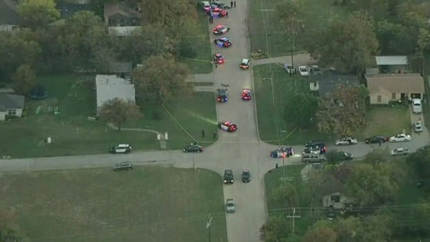 End of police chase in Fort Worth 