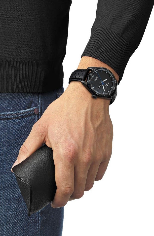 PRS 516 Powermatic leather strap watch, 42mm 