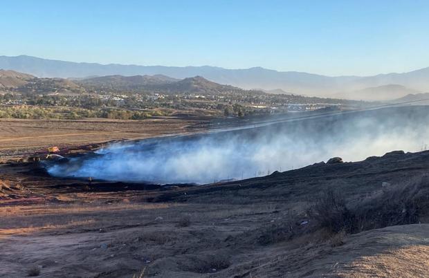 Evacuations Lifted After Arlanza Fire In Riverside Flares Up 