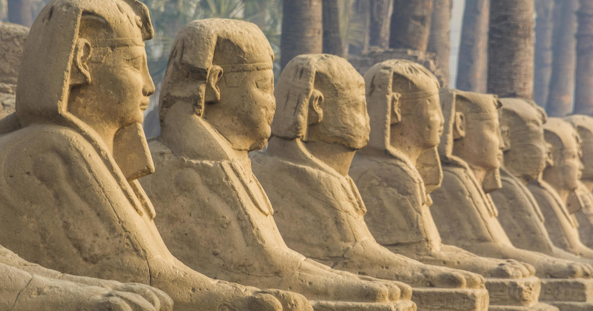Egypt to reopen the ancient "Avenue of Sphinxes" centuries after it hosted parades for the gods