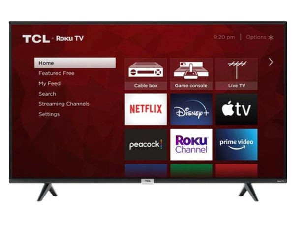 TCL 65" class 4 series 4K smart TV