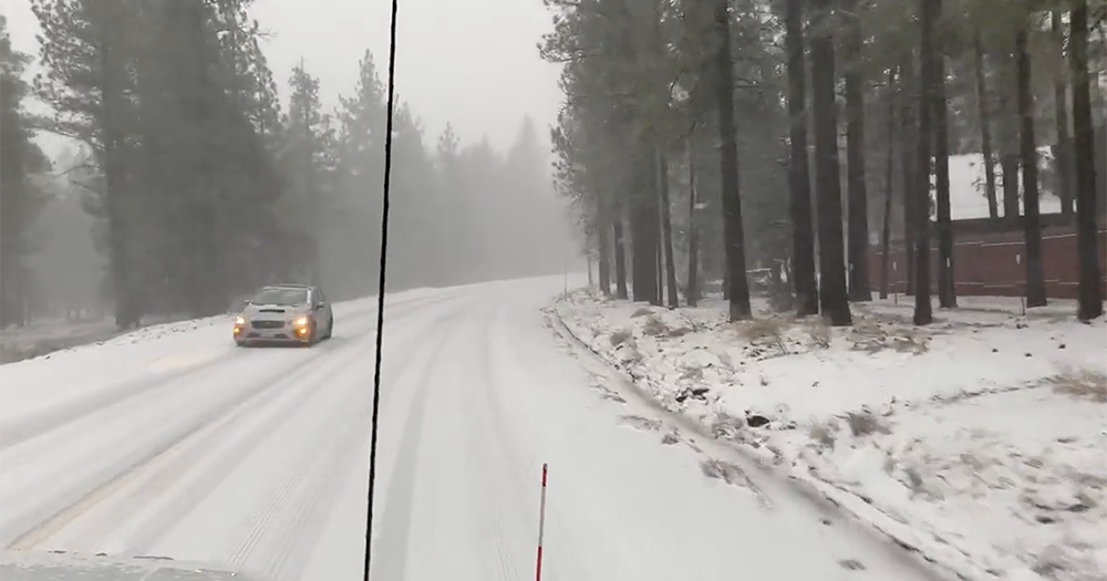 State Route 38 To Big Bear Reopens Following Temporary Closure Due To