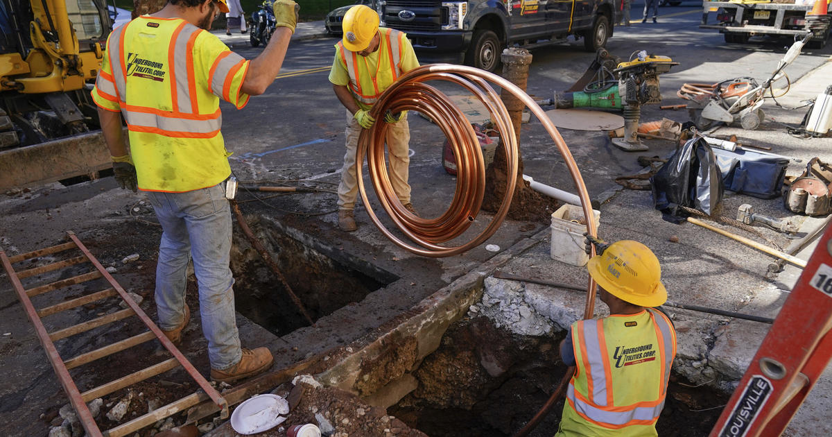 White House releases plan to replace all of the nation's lead pipes in the next decade