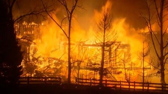 Wildfires destroy homes in Colorado