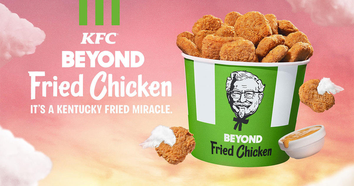 KFC dishes up plant-based fried chicken nationwide on Monday