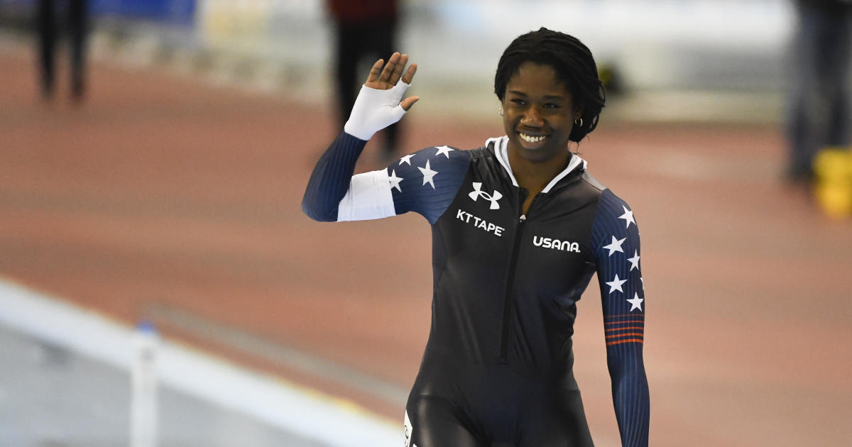 Erin Jackson, world's top speed skater, headed to the Beijing Olympics after U.S. teammate Brittany Bowe gives up her spot