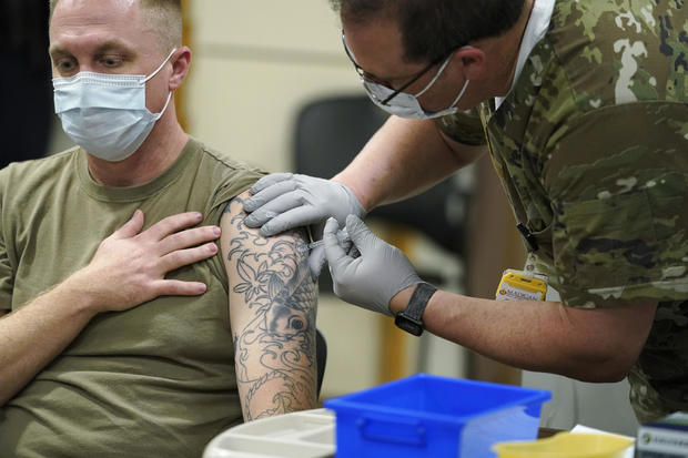 Virus Outbreak Military Vaccines 