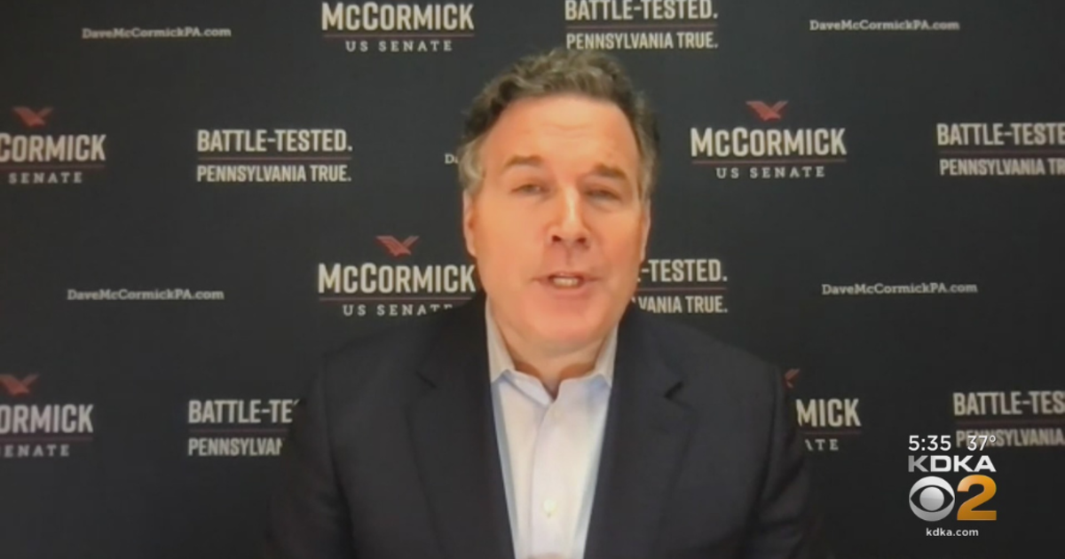 Hoping For Trump's Support, Former Hedge Fund CEO Dave McCormick Announces  Candidacy For Pennsylvania's US Senate Seat - CBS Pittsburgh
