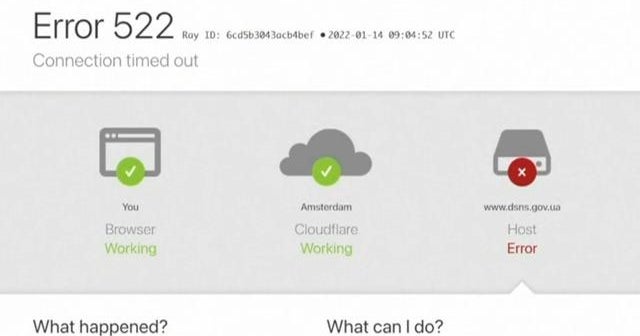 Ukraine government websites hit by cyberattack 1 cbsn fusion ukraine government websites hit by cyberattack thumbnail 874012