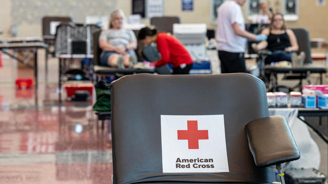 Red Cross Holds Blood Drive In Louisville As Nation Faces Shortage 