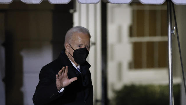 President Biden Departs White House For Holiday Weekend In Delaware 