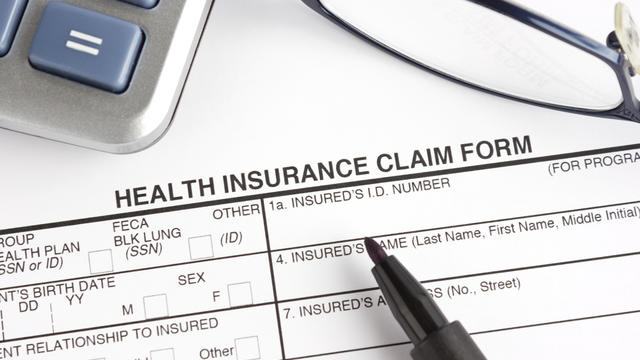 Health insurance claim form 