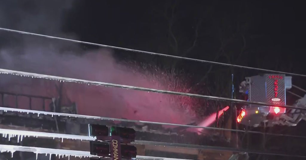 Firefighters Battle Fire, Frigid Cold Temperatures At Rodi Arm Apartments In Penn Hills CBS