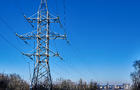 Power lines are seen in the city during severe frost.It was 