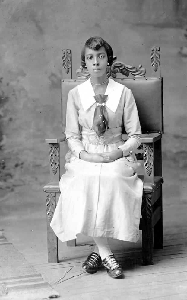 Postcard of an African American Woman 