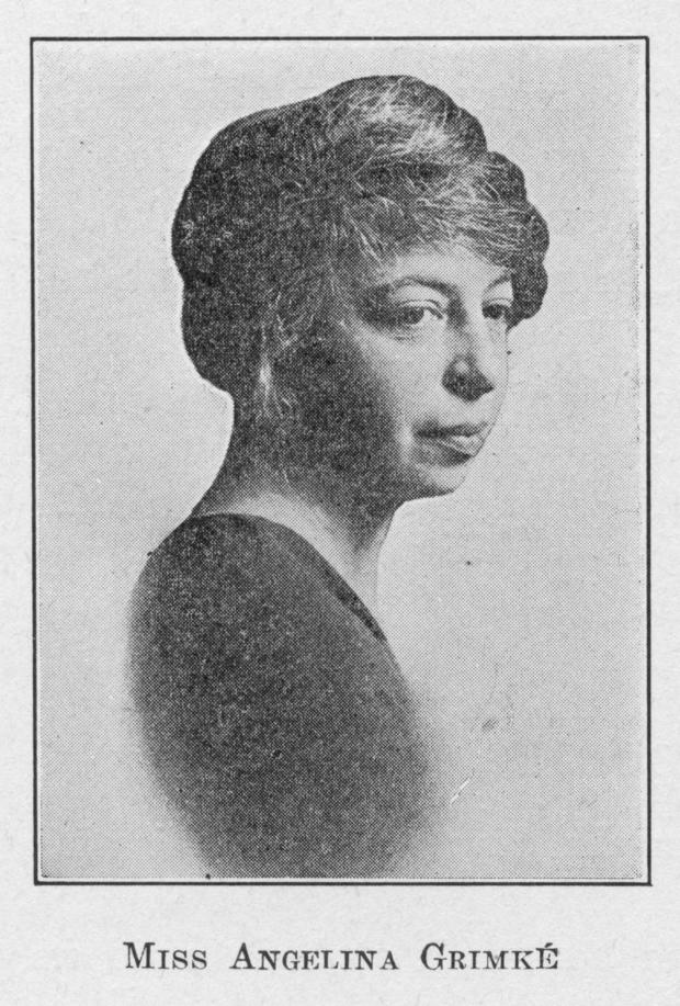Portrait Of Angelina Weld Grimké 