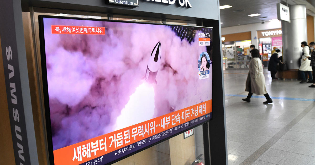 North Korea launches 2 more suspected missiles in 6th test this month