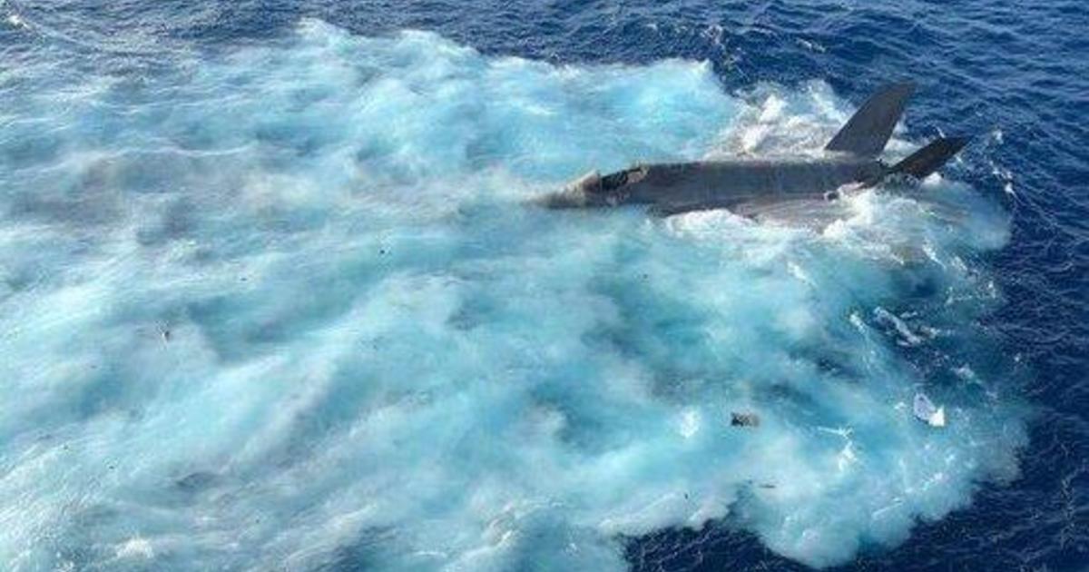 Navy confirms authenticity of photo and video showing F-35 that crashed into South China Sea
