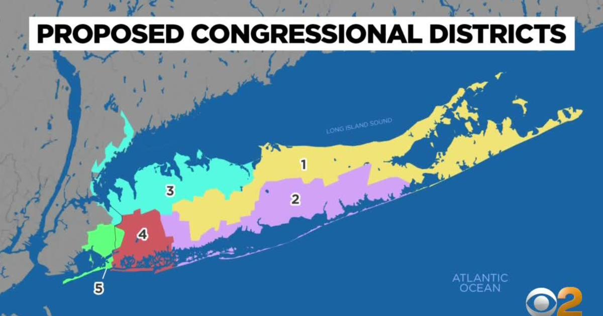 Major Change Coming To Long Island Congressional District Lines CBS