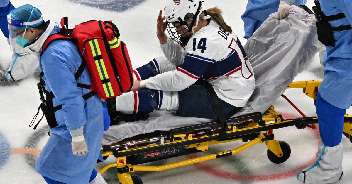 USA hockey star Brianna Decker injured in 5-2 win to open Beijing Olympics