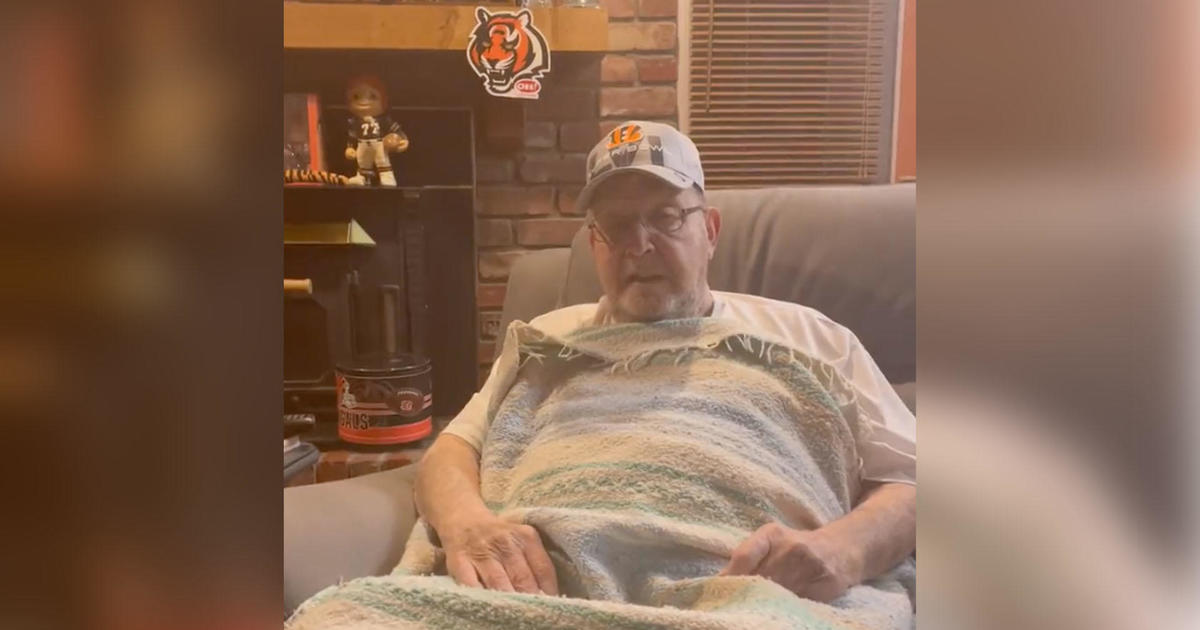 This 86-year-old die-hard Bengals fan cried when they made it to the Super Bowl. Now he's going too.