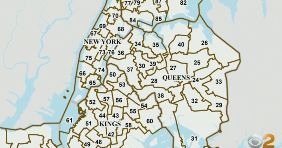 Draft of new congressional districts in New York state released