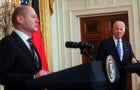 U.S. President Biden holds joint news conference with Germany's Chancellor Scholz in Washington 