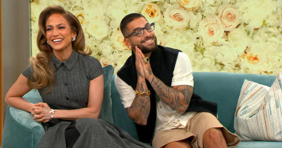 "Marry Me" co-stars Jennifer Lopez and Maluma on new movie and finding "the one"