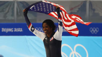 Olympic gold medalist Erin Jackson on historic win 