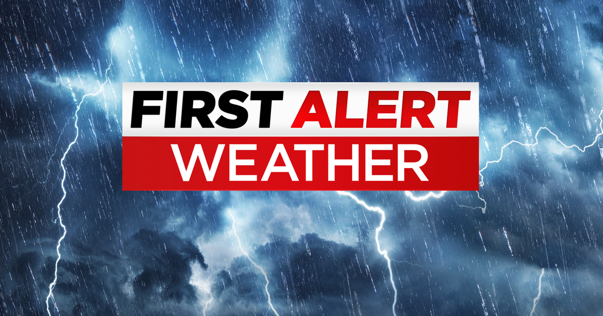 First Alert Weather: Red Alert for thunderstorms, potential tornadoes Monday afternoon into evening