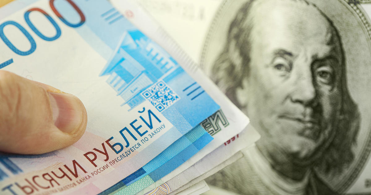 Russia's ruble worth less than 1 cent after West tightens sanctions ...