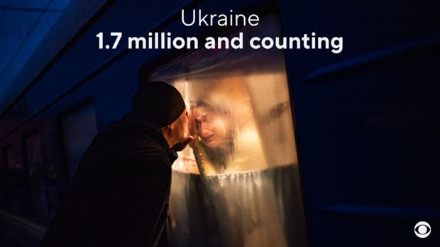 Ukrainian refugees 