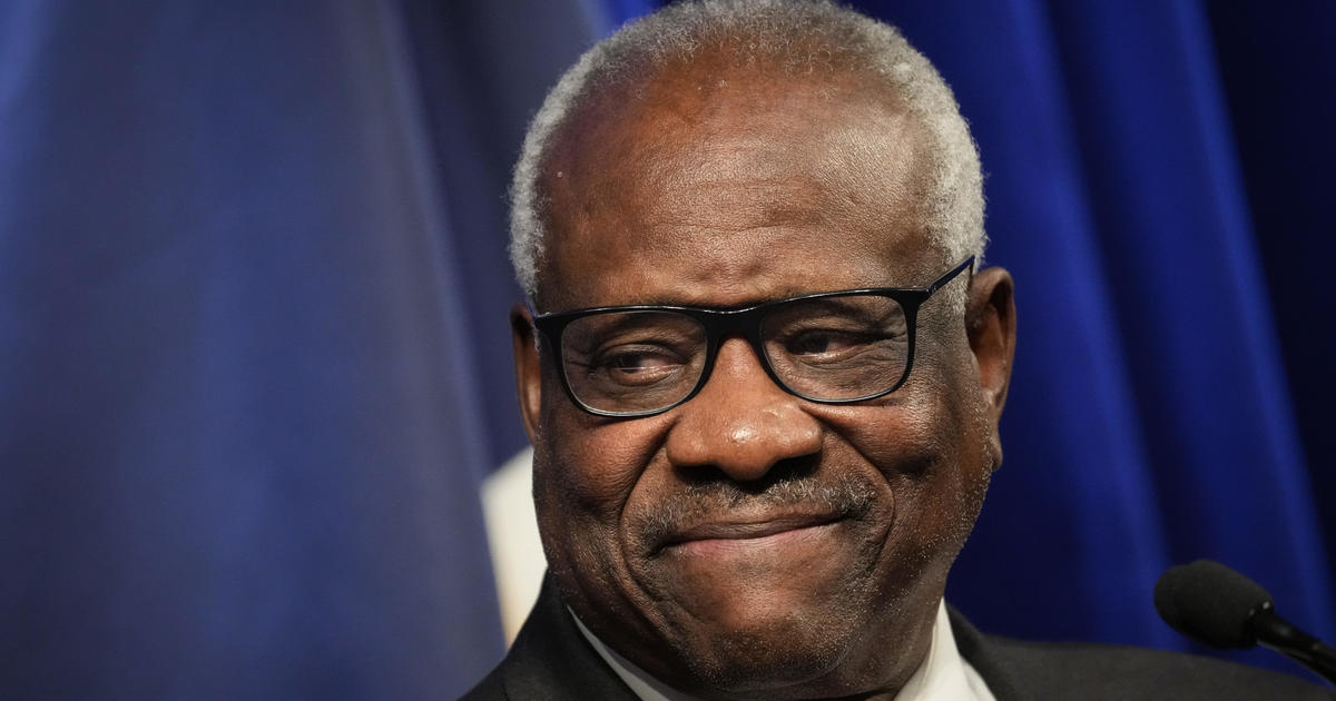 Clarence Thomas discharged after week-long hospital stay