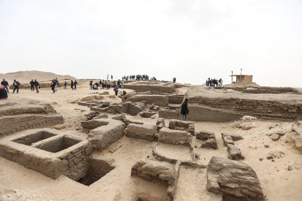 Egypt unveils five ancient tombs in Saqqara necropolis