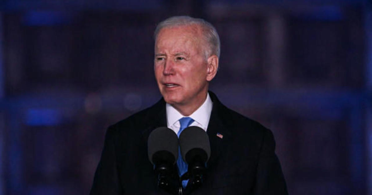 Biden walks back comment on Putin after officials say he did not mean to call for Russia regime change