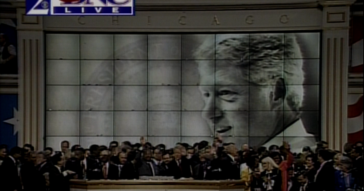 CBS 2 Vault: Live at the 1996 Democratic National Convention after President Clinton's acceptance speech - Vimarsana News