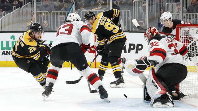 NHL: MAR 31 Devils at Bruins 
