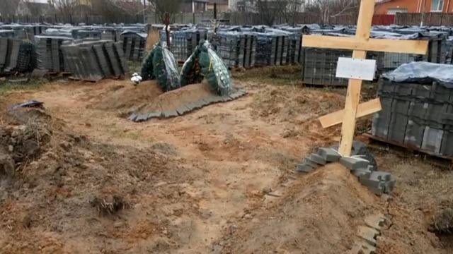 Evidence of war atrocities emerges in Kyiv suburb