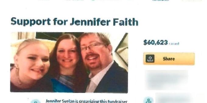 Widow used GoFundMe proceeds to shower husband's alleged killer with gifts 