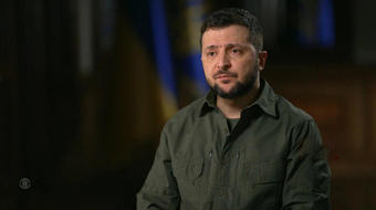 "60 Minutes" interviews Ukraine's Zelenskyy 