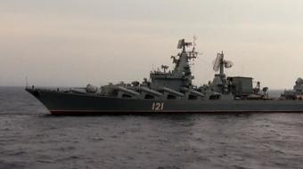 Russia warns of further attacks on Kyiv after sinking of flagship warship 