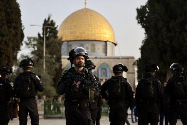 Raid on Al-Aqsa Mosque Compound by fanatic Jews 
