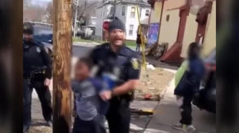 Viral video showing police detaining crying 8-year-old boy sparks outrage 