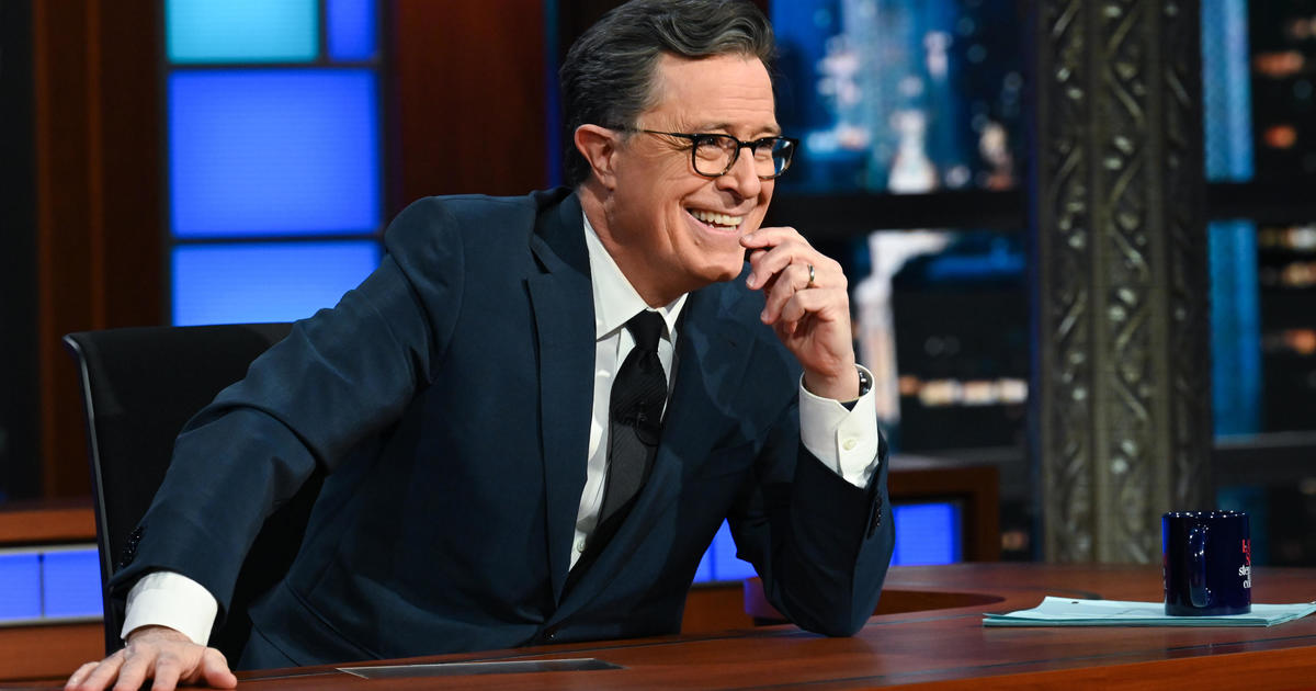 Stephen Colbert, host of "the Late Show," tests positive for COVID-19